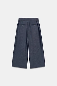 CULOTTES WITH BELT LOOPS