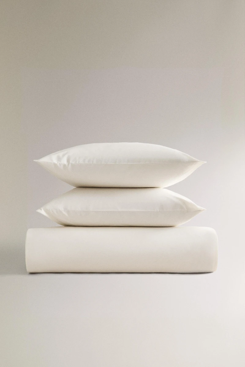 PERCALE COTTON DUVET COVER ( THREAD COUNT