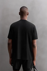 COTTON BLEND TECHNICAL T-SHIRT