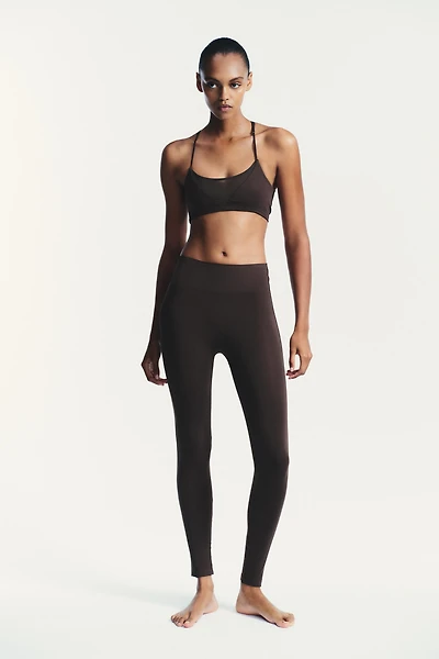 LEGGING COMBINÉ SEAMLESS EN TULLE