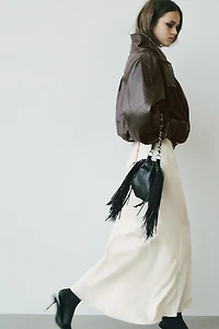 SAC PORTÉ ÉPAULE À FRANGES