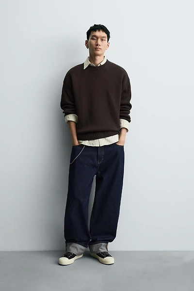 PULL STRUCTURÉ EN COTON