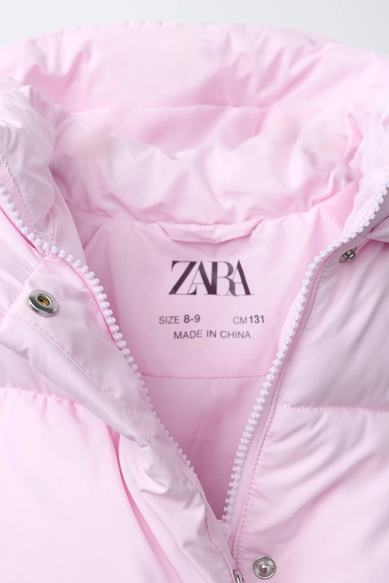 HOODED PUFFER JACKET
