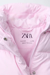 HOODED PUFFER JACKET