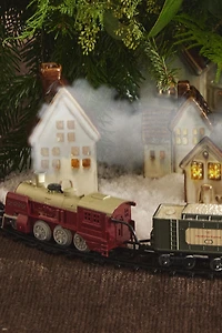 ENSEMBLE JOUET ENFANT TRAIN À VAPEUR NOËL