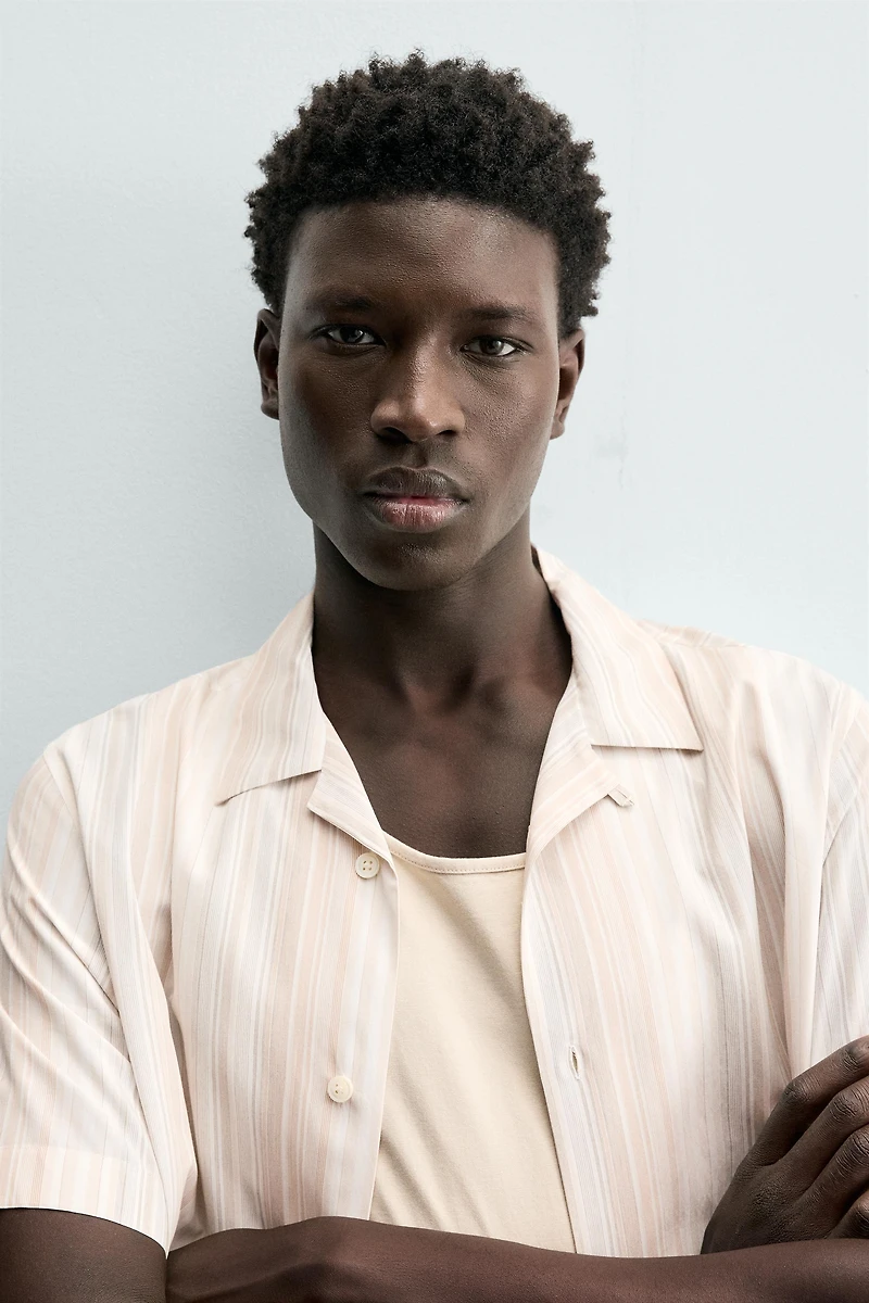 REGULAR FIT STRIPED SHIRT