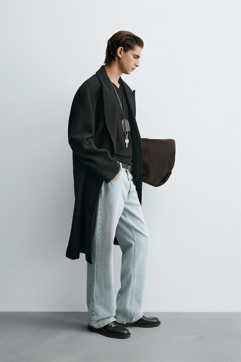 WOOL COAT BOUCLÉ TEXTURE