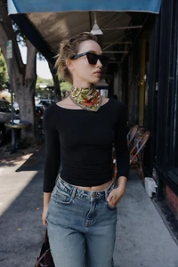 BOATNECK T-SHIRT