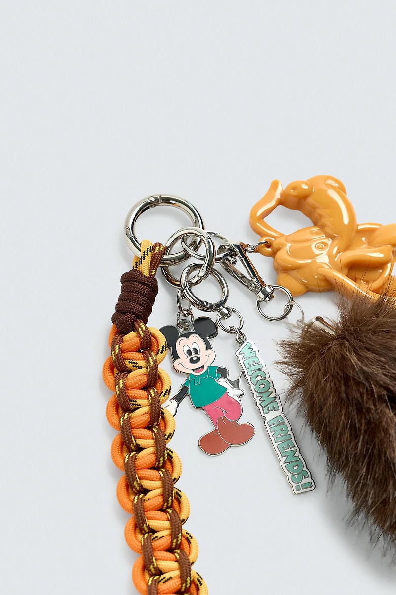 PLUTO MULTI-CHARM KEYRING HARRY LAMBERT FOR ZARA X DISNEY