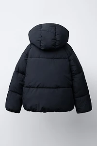 HOODED PUFFER JACKET