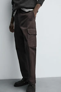 TWILL CARGO PANTS