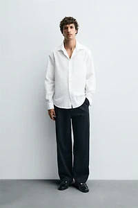 CRINKLED EFFECT SHIRT