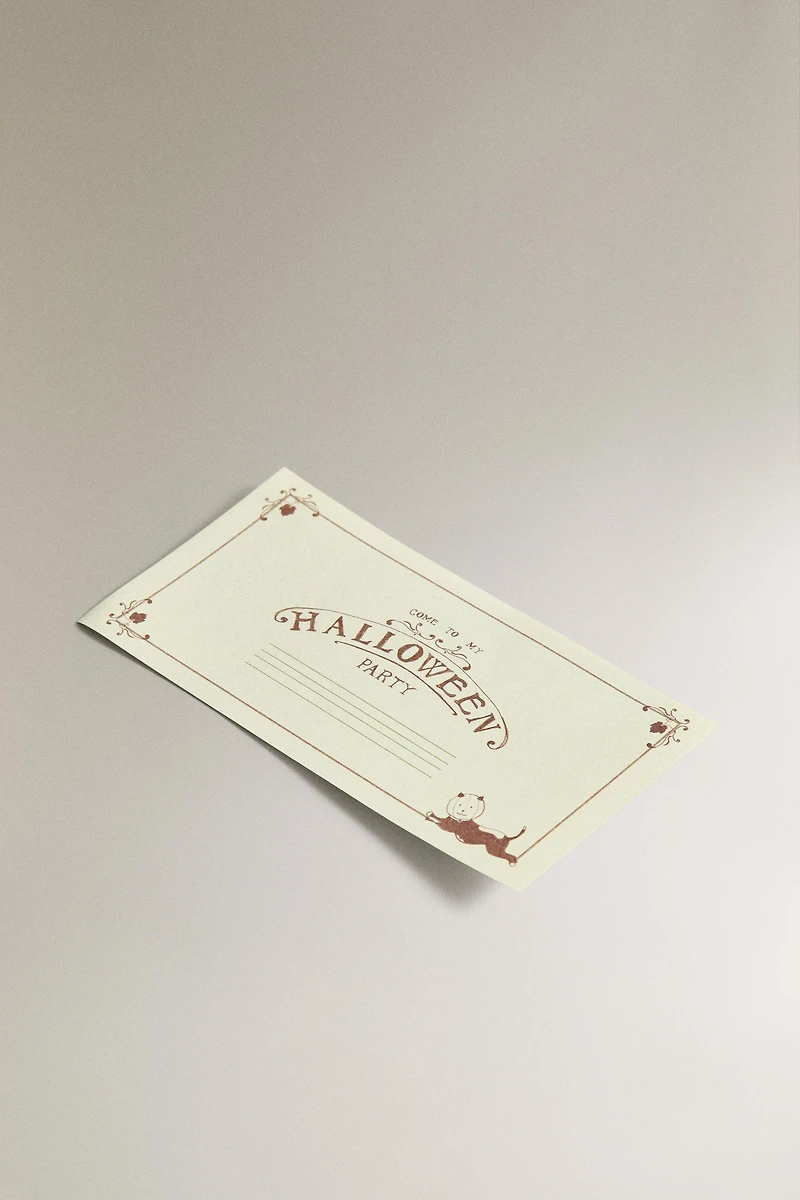 HALLOWEEN INVITATIONS