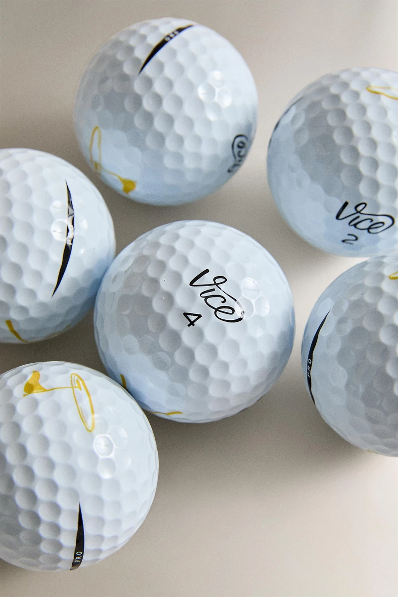 VICE PRO GOLF BALLS PACK (PACK OF 6)