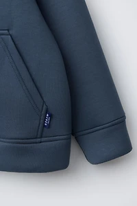 VESTE EFFET NÉOPRÈNE ÉTIQUETTE
