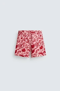 FRUIT PRINT SWIM SHORTS