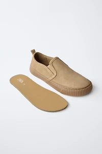 LEATHER BAREFOOT SNEAKERS