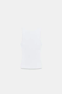 HALTER RIB TOP