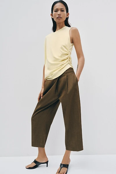 TOP DRAPÉ ASYMÉTRIQUE