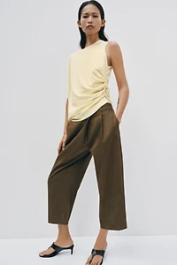 TOP DRAPÉ ASYMÉTRIQUE