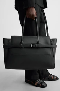 BELTED HANDBAG