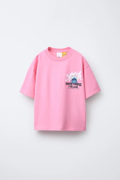 T-SHIRT IMPRIMÉ LILO & STITCH © DISNEY