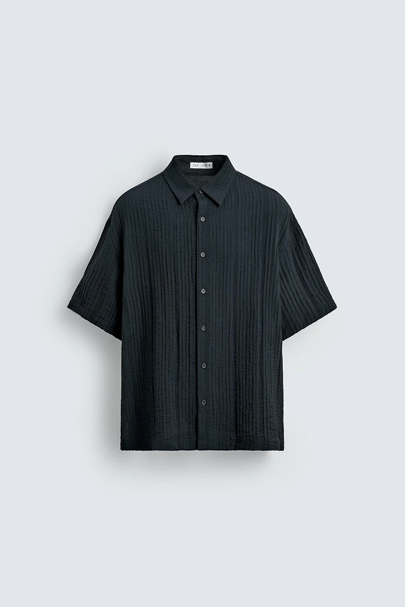 FLUID TEXTURED SHIRT