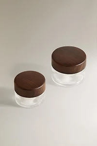 POT EN VERRE ET BOIS