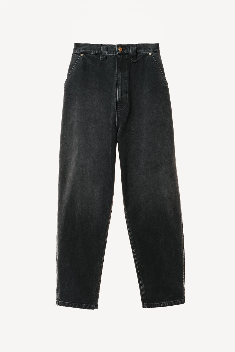 HIGH RISE BARREL FIT JEANS WILLY CHAVARRIA X ZARA