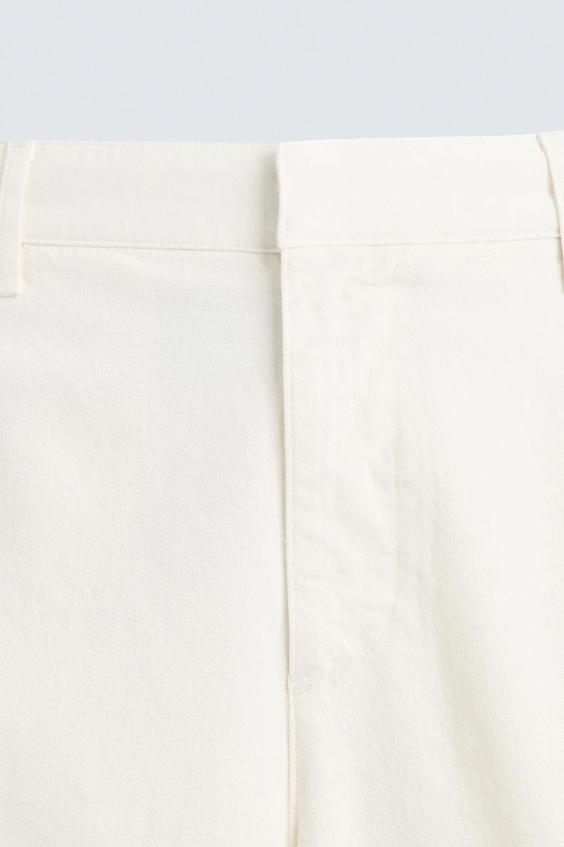 COTTON HEMP CHINO PANTS