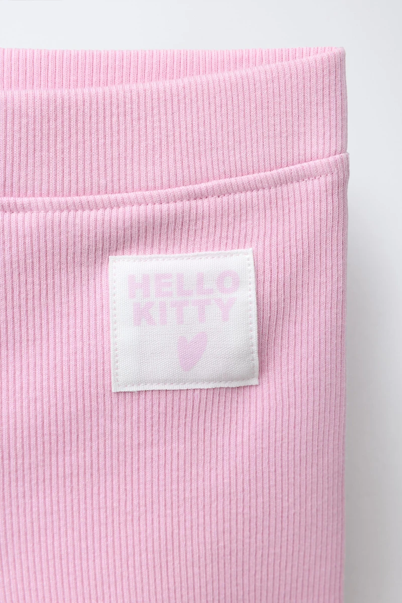 HELLO KITTY © SANRIO RIBBED SWEATSHIRT AND LEGGING SET