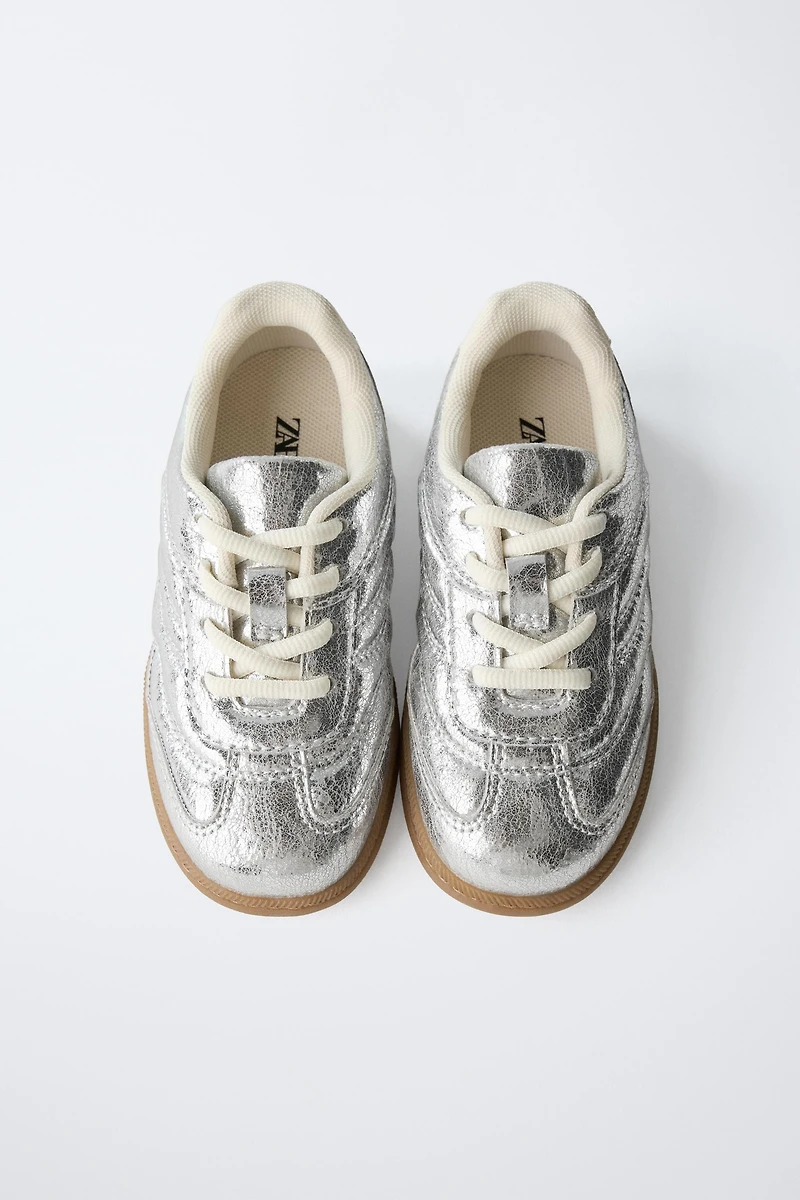 METALLIC SNEAKERS