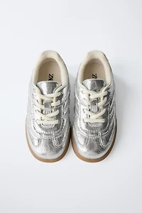 METALLIC SNEAKERS