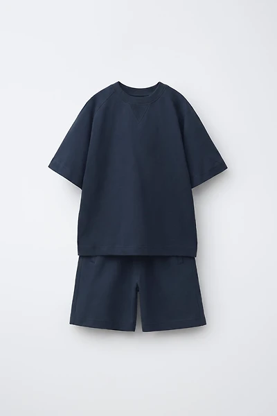 ENSEMBLE T-SHIRT ET BERMUDA