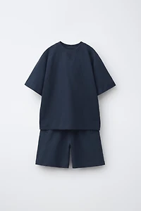 ENSEMBLE T-SHIRT ET BERMUDA