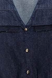 LACE DENIM SHIRT