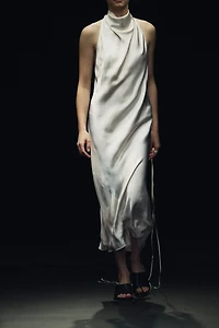ZW COLLECTION HALTER MIDI DRESS