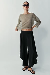 FLOWY VENTED PANTS