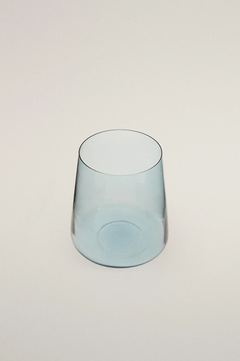 CONICAL CRYSTALLINE TUMBLER