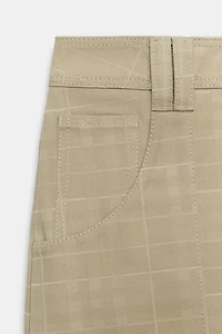 PLAID SKORT