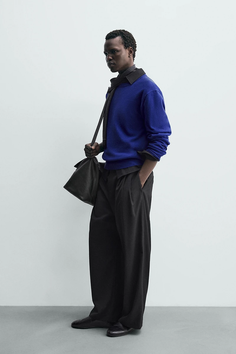 PULL EN MÉLANGE DE LAINE