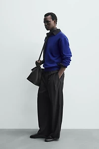 PULL EN MÉLANGE DE LAINE