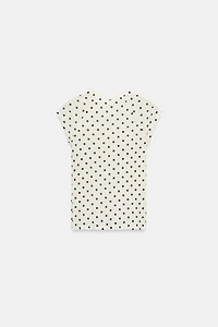 SUPIMA® POLKA DOT SHORT SLEEVE T-SHIRT