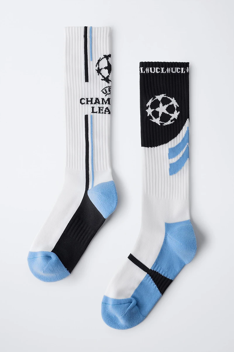 TWO-PACK OF UEFA CHAMPIONS LEAGUE ® LONG SOCKS
