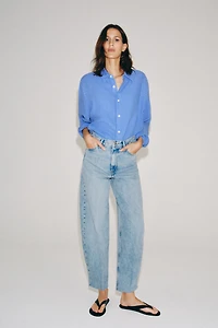 ZW COLLECTION HIGH WAIST TAPERED JEANS