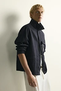 SURCHEMISE EN DENIM COUPE RELAXED