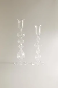 CHANDELIER VERRE TRANSPARENT