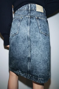 ZW COLLECTION DENIM MIDI SKIRT