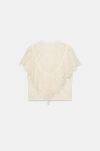 COMBINATION RUFFLE TOP