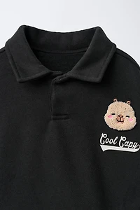 POLO IMPRIMÉ PIÈCE CAPIBARA CAPYFUN ©